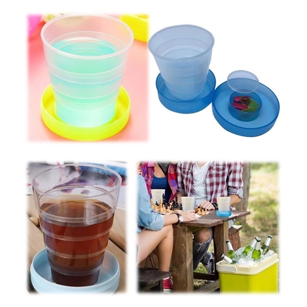 Plastic Collapsible Cup - Image 3