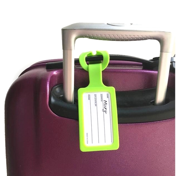 Silicone Luggage Tag - Image 4