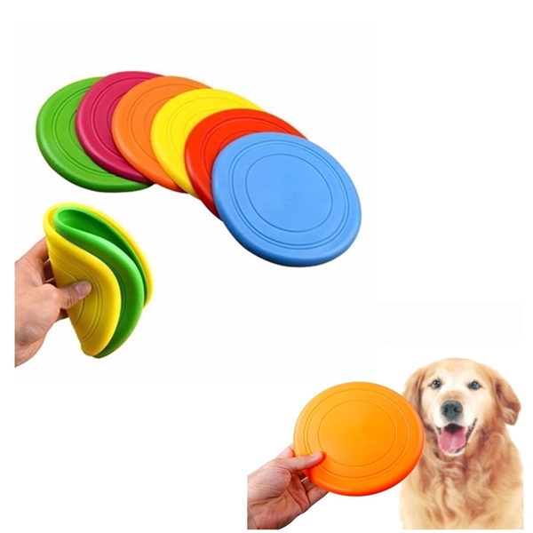 Silicone Dog Fly Disc - Image 1