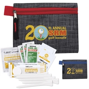 Golf First Aid Kit with Printed Non Woven Pouch