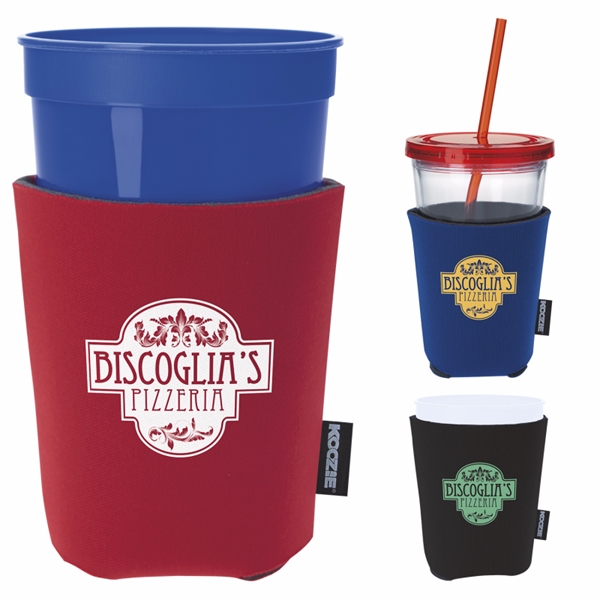 Life's a Party Koozie® Cup Kooler - Image 1