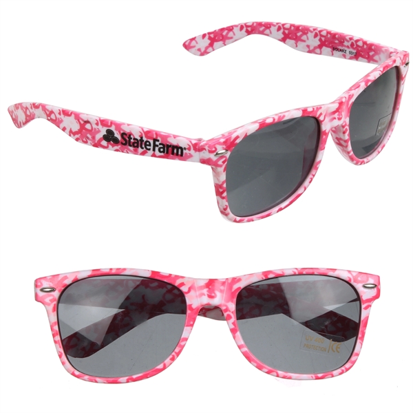 Pink Ribbon Sunglasses - Image 1