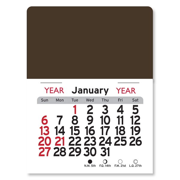 Rectangle Shaped Peel-N-Stick® Calendar - Image 6