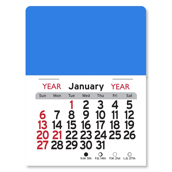 Rectangle Shaped Peel-N-Stick® Calendar - Image 8