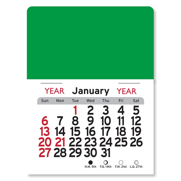Rectangle Shaped Peel-N-Stick® Calendar - Image 10