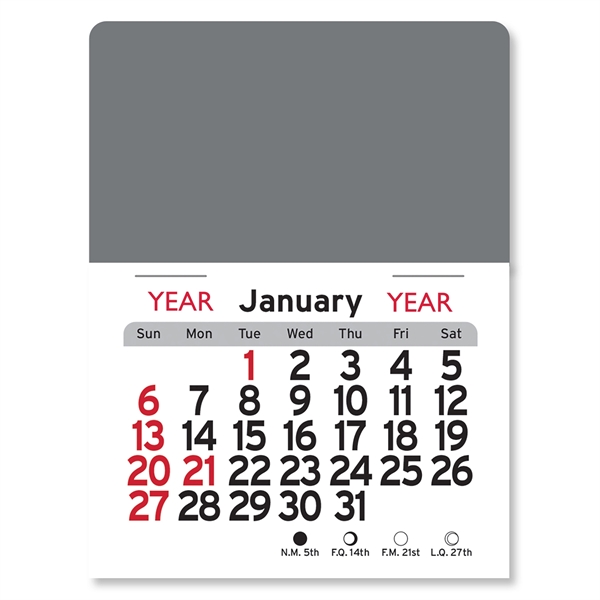 Rectangle Shaped Peel-N-Stick® Calendar - Image 11