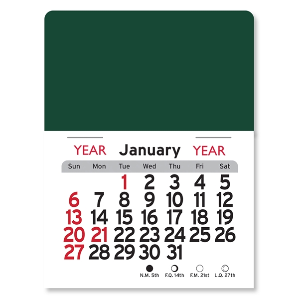Rectangle Shaped Peel-N-Stick® Calendar - Image 12