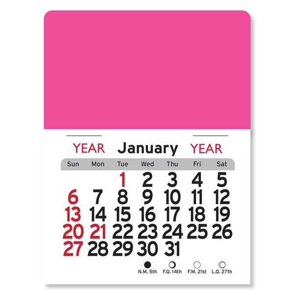 Rectangle Shaped Peel-N-Stick® Calendar - Image 13