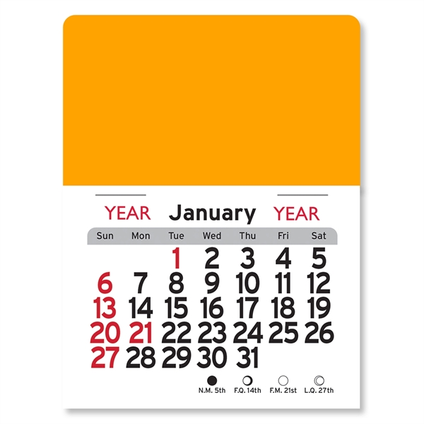 Rectangle Shaped Peel-N-Stick® Calendar - Image 15