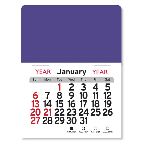 Rectangle Shaped Peel-N-Stick® Calendar - Image 18