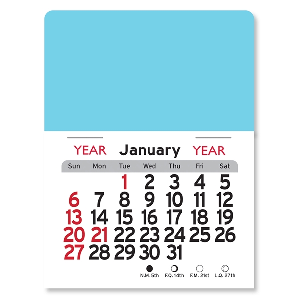 Rectangle Shaped Peel-N-Stick® Calendar - Image 21