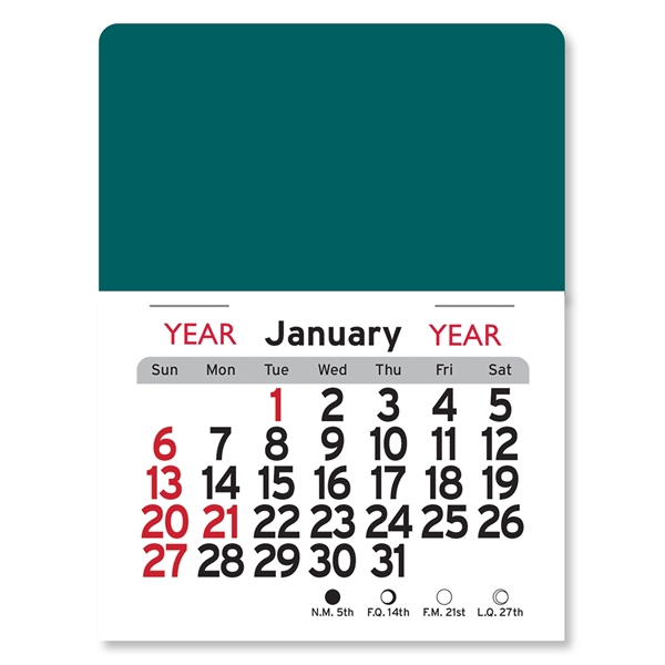 Rectangle Shaped Peel-N-Stick® Calendar - Image 22