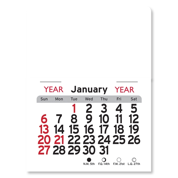 Rectangle Shaped Peel-N-Stick® Calendar - Image 23