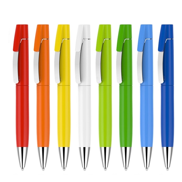 New metal pen holder business simple ball pen - Image 1