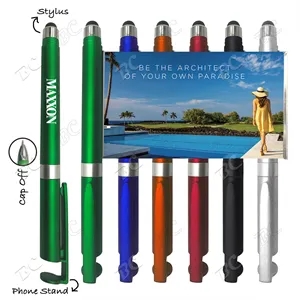 Banner Promotional Message Pen with Phone Stand