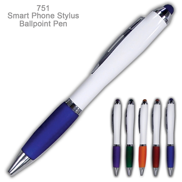 Smart Phone & Tablet Touch Tip Ballpoint Pen - Image 2
