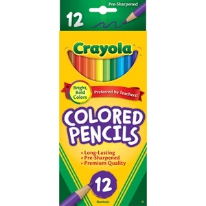 Crayola 12-Count Classic Colored Pencils