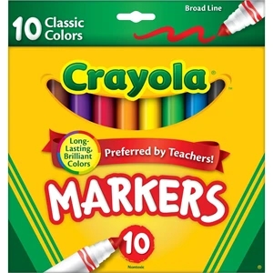 Crayola 10-Count Classic Crayons