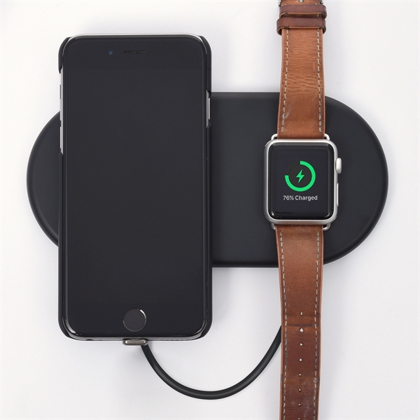Tandem Phone & Watch Wireless Charging Pad With Custom Box - Image 2
