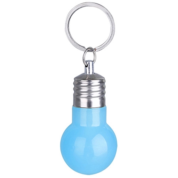 Bulb Shaped Flashlight w/ Key Ring - Image 3