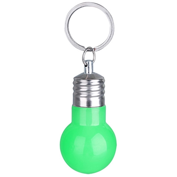 Bulb Shaped Flashlight w/ Key Ring - Image 4