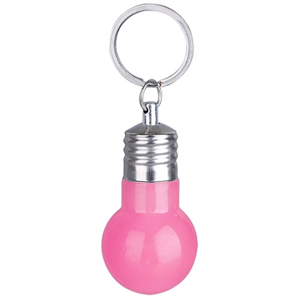 Bulb Shaped Flashlight w/ Key Ring - Image 5