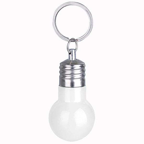 Bulb Shaped Flashlight w/ Key Ring - Image 6