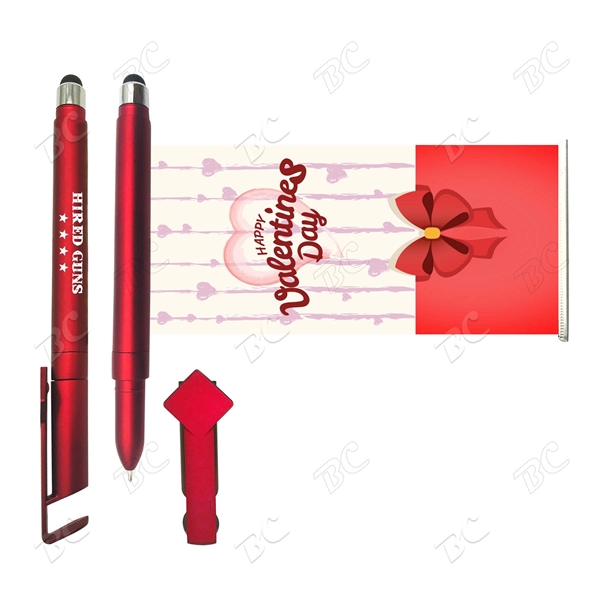 Banner Promotional Message Pen with Phone Stand - Image 8