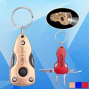 6-in-1 Tools w/ Key Ring and Light