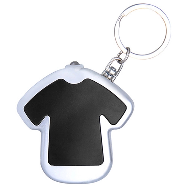T-shirt Shaped Flashlight w/ Key Ring - Image 3