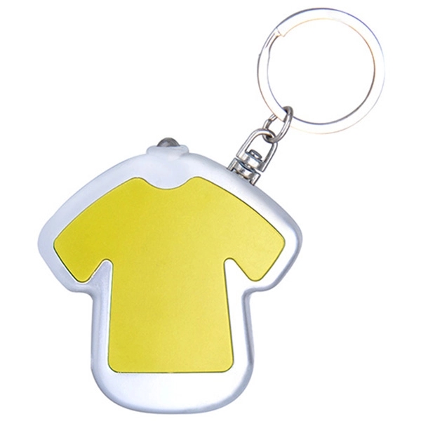 T-shirt Shaped Flashlight w/ Key Ring - Image 6