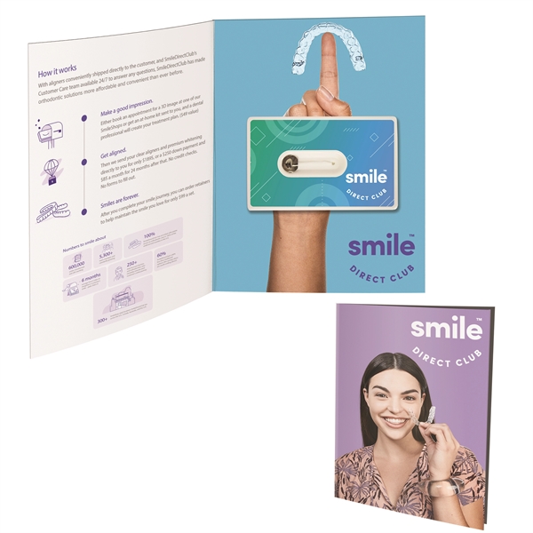 Greeting Card w/Credit Card Style Dental Floss w/Mirror - Image 2