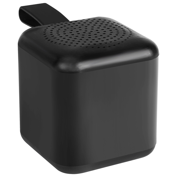 Mini Cube Bluetooth 5.0 Speaker With Light Up Logo - Image 10