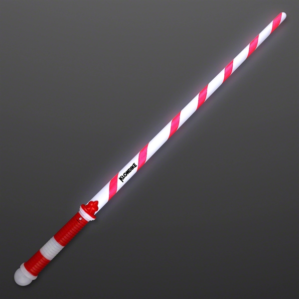Candy Cane Light Sword Christmas Saber - Image 1