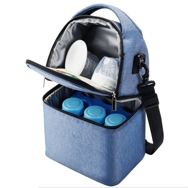 Baby Insulated Breastmilk Cooler And Baby Bottle Bag
