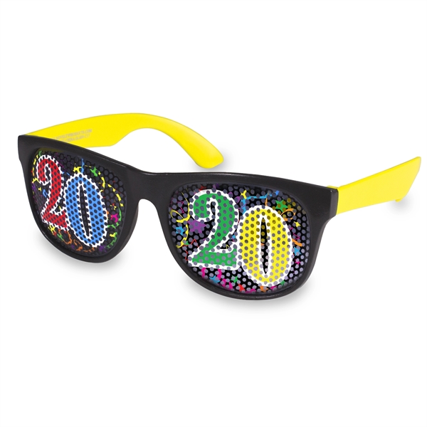 2020 Neon Yellow Billboard Sunglasses - Image 4