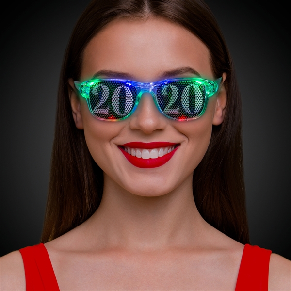 2020 LED Retro Sunglasses - Image 1