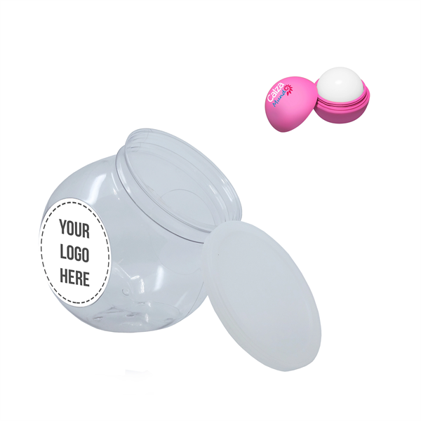 Mini Fish Bowl w/TEK-OS Round Lip Balm - Image 1