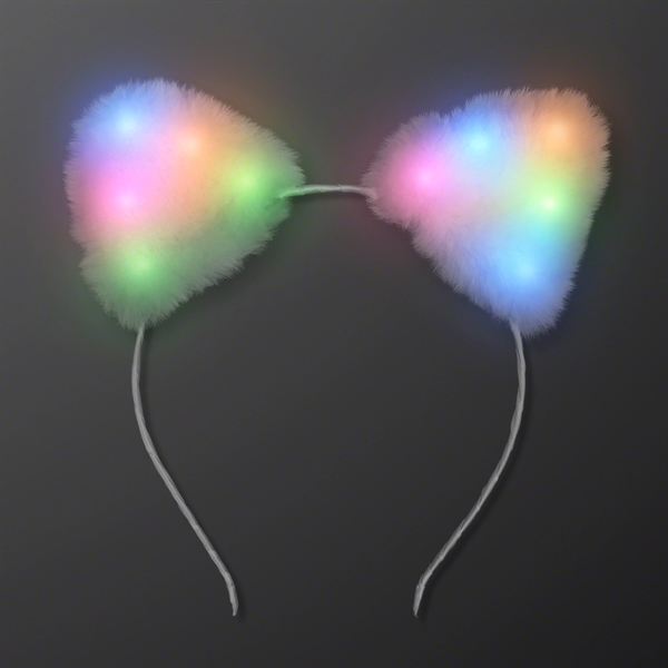 Soft Cat Ears Light Up Headbands - Image 4