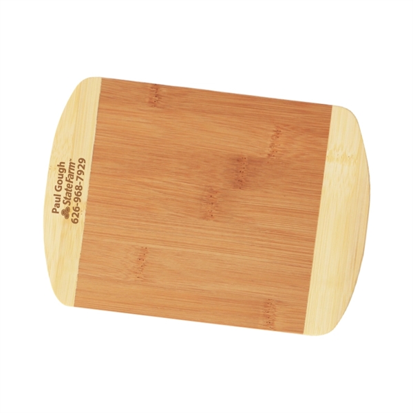 Two-Tone Bamboo Cutting Board - Image 1