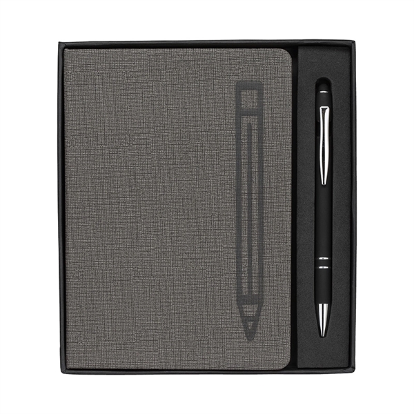 Manhattan Gift Set w/ Magnetic Journal and Pen - Image 2