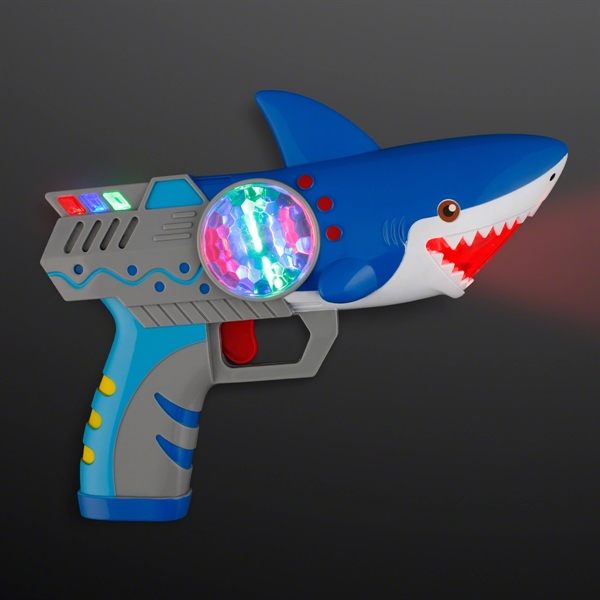Shark Gun Spinning Light Toy - Image 4