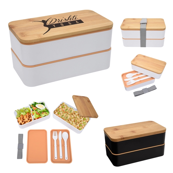 Stackable Bento Lunch Set - Image 1