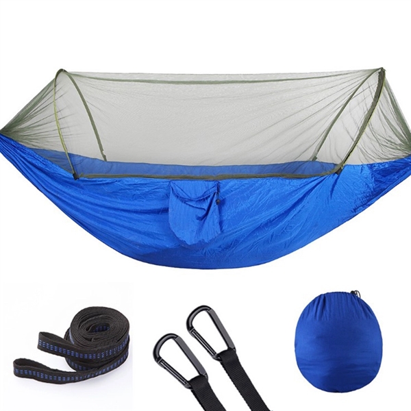 Portable Camping Hammock with Mosquito Net - Image 3