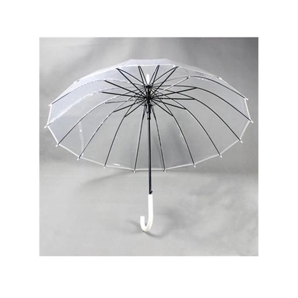 Transparent Promotional Umbrella  - Image 2