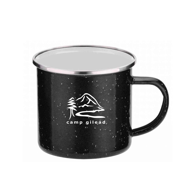 Iron and Stainless Steel Camping Mug - Image 2