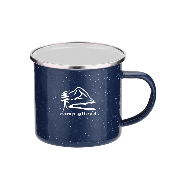 Iron and Stainless Steel Camping Mug - Image 4
