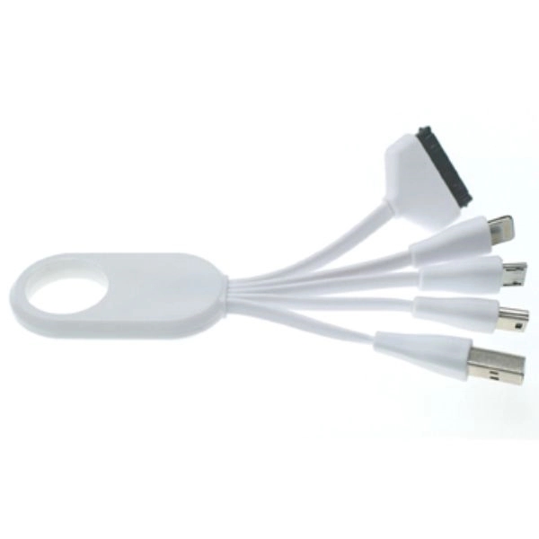 Classic All in One Charging Cable With Keyring Loop - Image 2