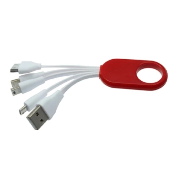 Classic All in One Charging Cable With Keyring Loop - Image 5