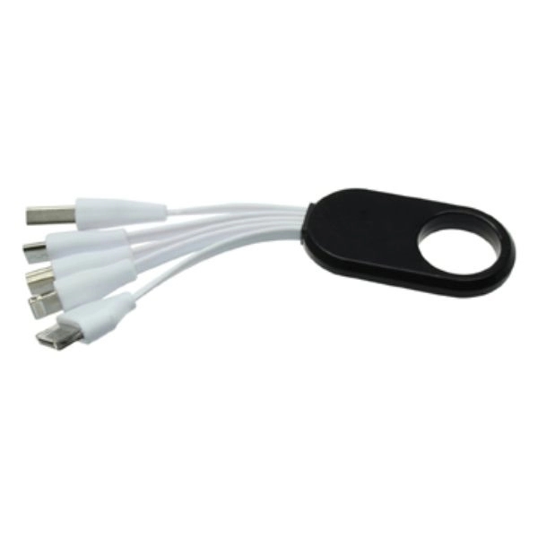 Classic All in One Charging Cable With Keyring Loop - Image 6